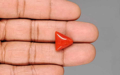 Red Coral (Moonga) Gemstone - 8.21 Carats