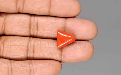 Red Coral (Moonga) Gemstone - 8.27 Carats