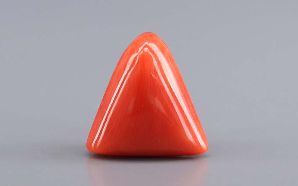 Red Coral (Moonga) Gemstone - 8.27 Carats