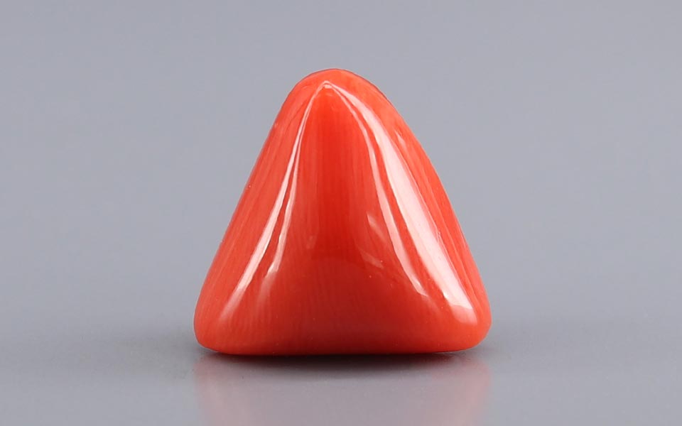 Red Coral (Moonga) Gemstone - 9.47 Carats