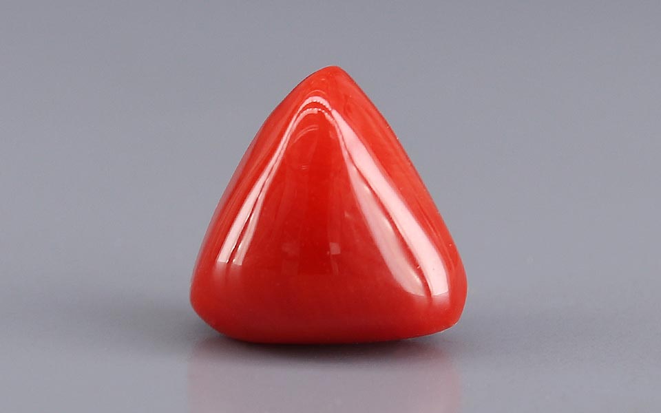 Red Coral (Moonga) Gemstone - 9.68 Carats