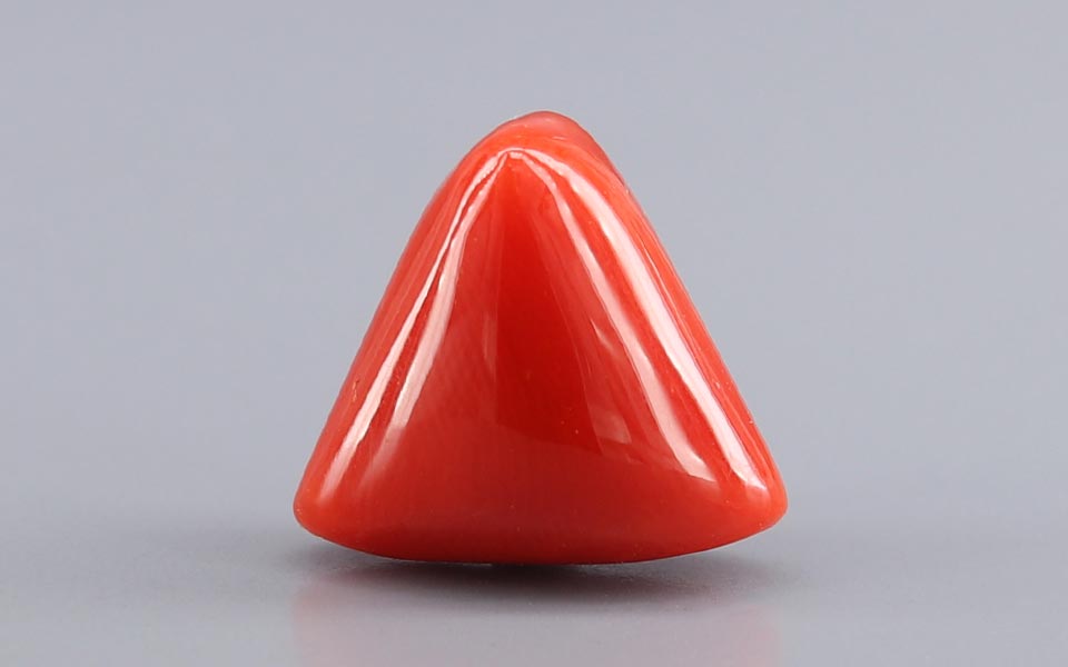 Red Coral (Moonga) Gemstone - 9.81 Carats