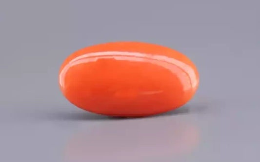 Red Coral (Moonga) Gemstone - 6.91 Carats