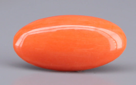 Red Coral (Moonga) Gemstone - 6.94 Carats