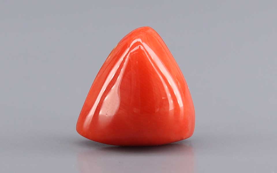 Red Coral (Moonga) Gemstone - 7.76 Carats