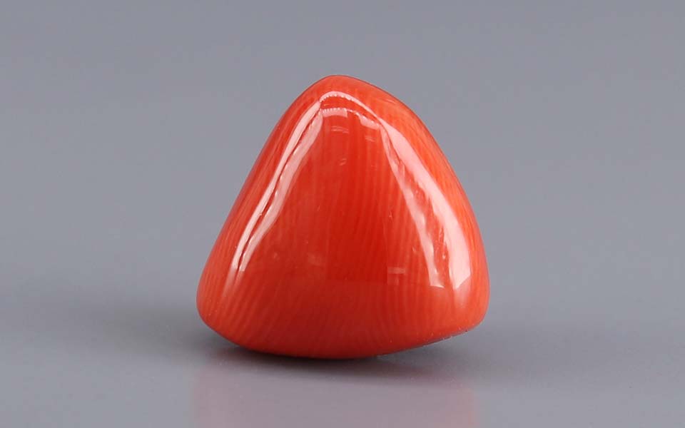 Red Coral (Moonga) Gemstone - 8.28 Carats