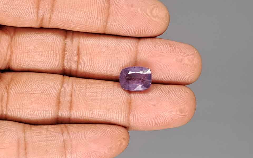 Blue Sapphire (Neelam) Gemstone - 5.96 Carats