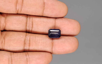 Blue Sapphire (Neelam) Gemstone - 6.59 Carats