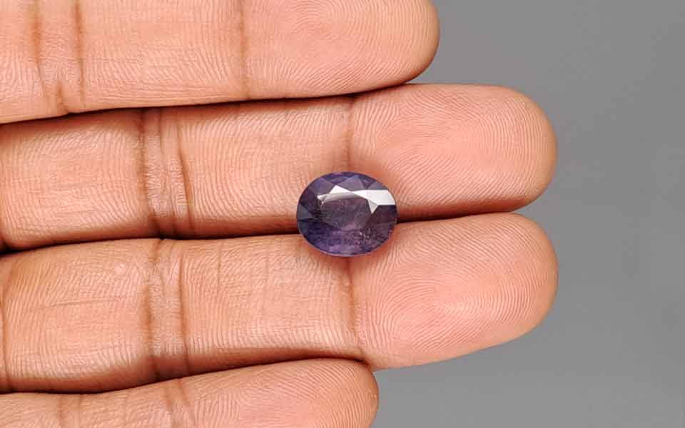 Blue Sapphire (Neelam) Gemstone - 7.22 Carats