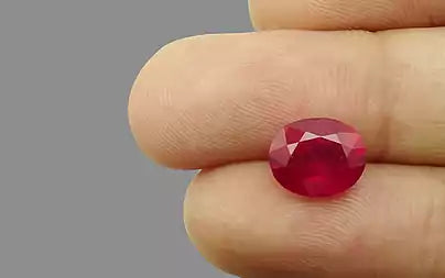 Ruby - 3.77 Carats (Manik - 4.11 Ratti)