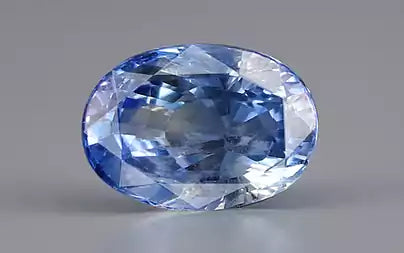 5.82 Carats Oval Blue Sapphire