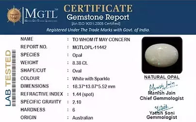 Opal - 8.38 Carats