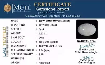 Opal - 6.33 Carats