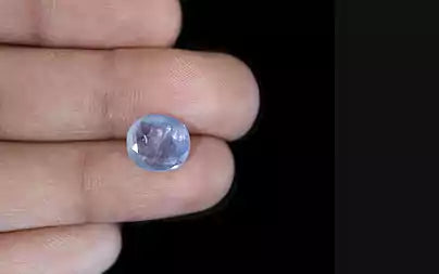 Blue Sapphire (Neelam) - 3.85 Carats