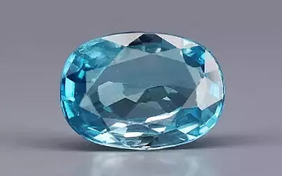 Blue Zircon - 5.69 Carats