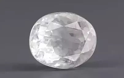 White Sapphire - 4.38 Carats (Safed Pukhraj - 4.77 Ratti)