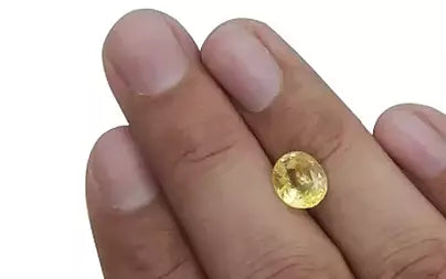 Yellow Sapphire (Pukhraj) - 3.51 Carats