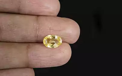 Yellow Sapphire - 3.06 Carats (Pukhraj - 3.34 Ratti)