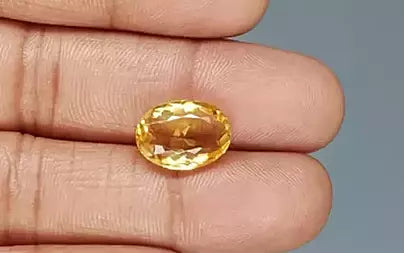 Citrine - 6.89 Carats (Sunela - 7.51 Ratti)