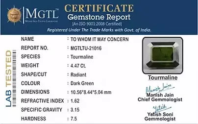 Green Tourmaline - 4.47 Carats