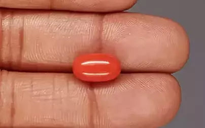 Red Coral - 5.37 Carats (Moonga - 5.85 Ratti)