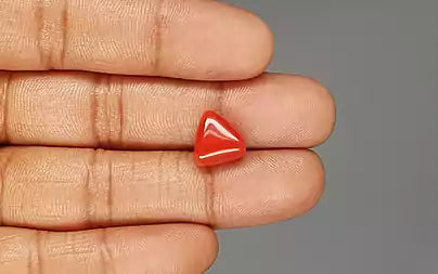 Red Coral - 6.17 Carats (Moonga - 6.73 Ratti)