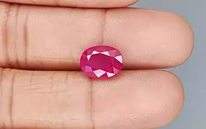 Ruby - 5.13 Carats (Manik - 5.59 Ratti)