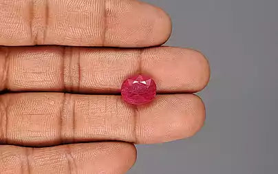 Ruby - 6.35 Carats (Manik - 6.92 Ratti)