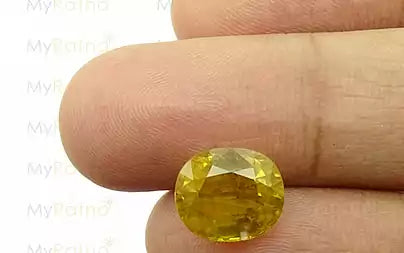 Yellow Sapphire - 7.33 Carats (Pukhraj - 7.99 Ratti)