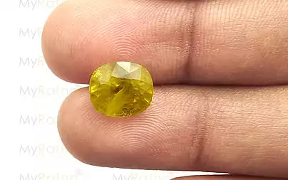 Yellow Sapphire (Pukhraj) - 6.63 Carats