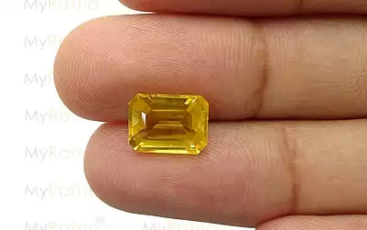 Yellow Sapphire - 3.72 Carats (Pukhraj - 4.05 Ratti)