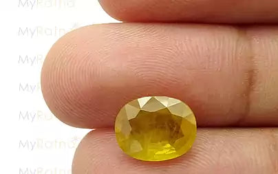 Yellow Sapphire (Pukhraj) - 3.84 Carats