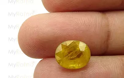 Yellow Sapphire - 4.64 Carats (Pukhraj - 5.06 Ratti)