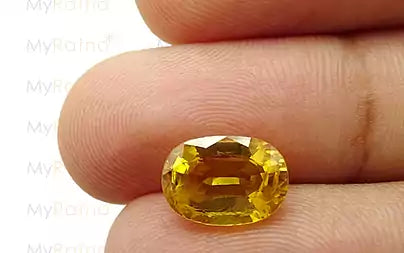 Yellow Sapphire - 3.80 Carats (Pukhraj - 4.14 Ratti)