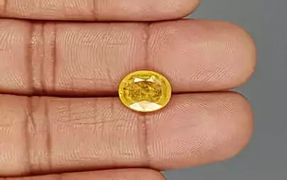 Yellow Sapphire - 4.22 Carats (Pukhraj - 4.60 Ratti)