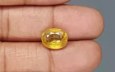 Yellow Sapphire - 5.79 Carats (Pukhraj - 6.31 Ratti)