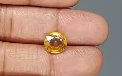 Yellow Sapphire - 3.67 Carats (Pukhraj - 4.00 Ratti)