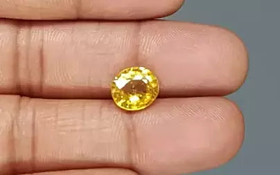 Yellow Sapphire - 4.21 Carats (Pukhraj - 4.59 Ratti)