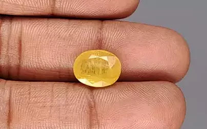 Yellow Sapphire - 5.79 Carats (Pukhraj - 6.31 Ratti)