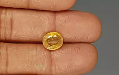 Yellow Sapphire - 3.72 Carats (Pukhraj - 4.05 Ratti)