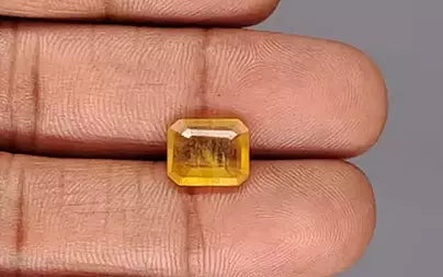 Yellow Sapphire - 3.85 Carats (Pukhraj - 4.20 Ratti)
