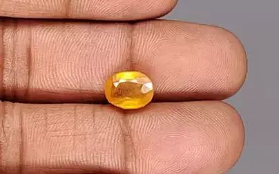Yellow Sapphire - 3.92 Carats (Pukhraj - 4.27 Ratti)