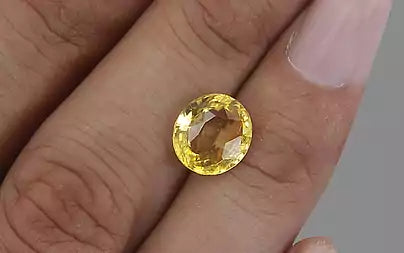 Yellow Sapphire - 3.71 Carats (Pukhraj - 4.04 Ratti)
