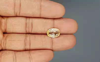 Yellow Sapphire - 5.18 Carats (Pukhraj - 5.65 Ratti)