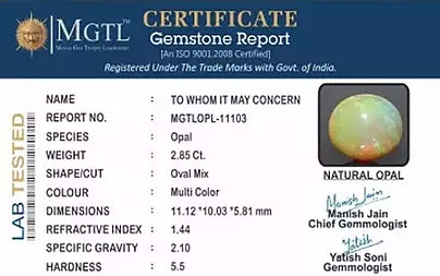 Opal - 2.85 Carats