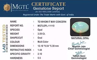 Opal - 3.09 Carats