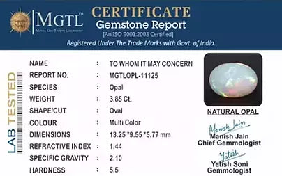 Opal - 3.85 Carats