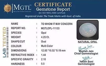 Opal - 4.25 Carats