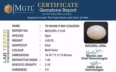 Opal - 4.65 Carats