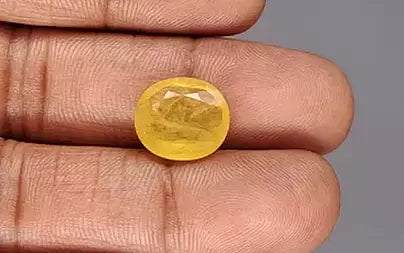 Yellow Sapphire - 7.86 Carats (Pukhraj - 8.57 Ratti)